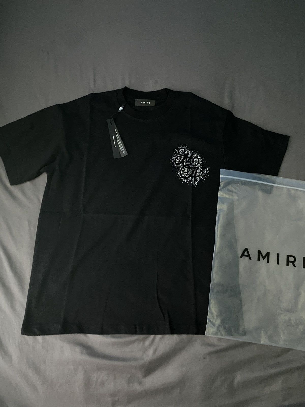 Amiri tee with rhinestone