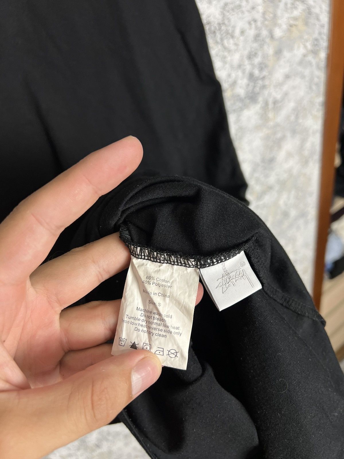 Stussy Vintage Stussy 8 Ball Logo Japan Women’s Black Dress Size S Size S / US 4 / IT 40 - 5 Thumbnail