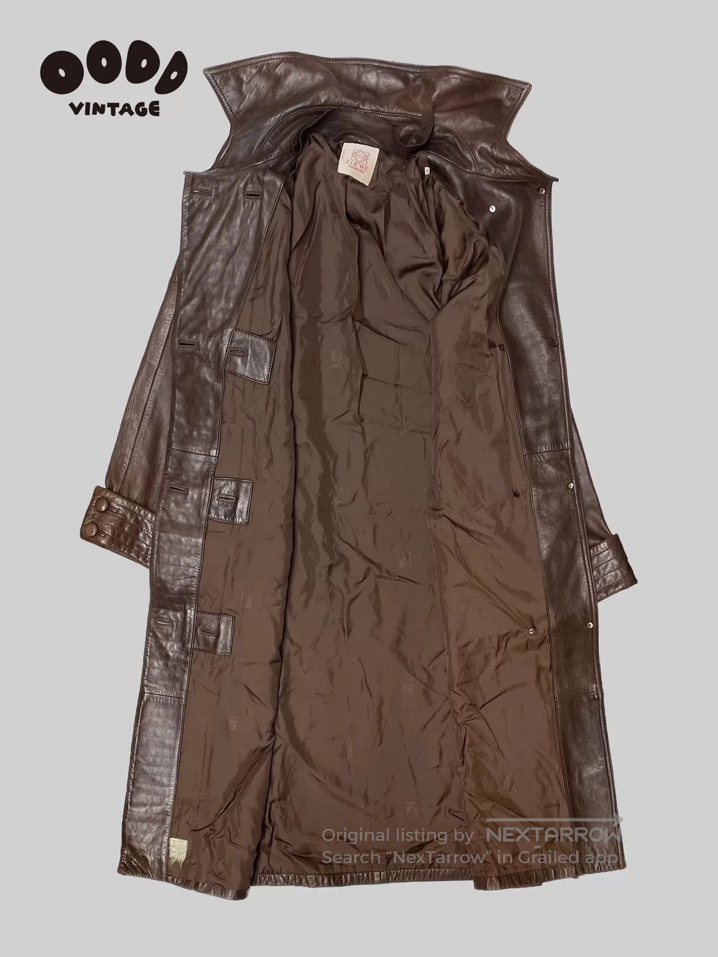 Loewe LOEWE Vintage Long Leather Coat. Size M / US 6-8 / IT 42-44 - 6 Thumbnail