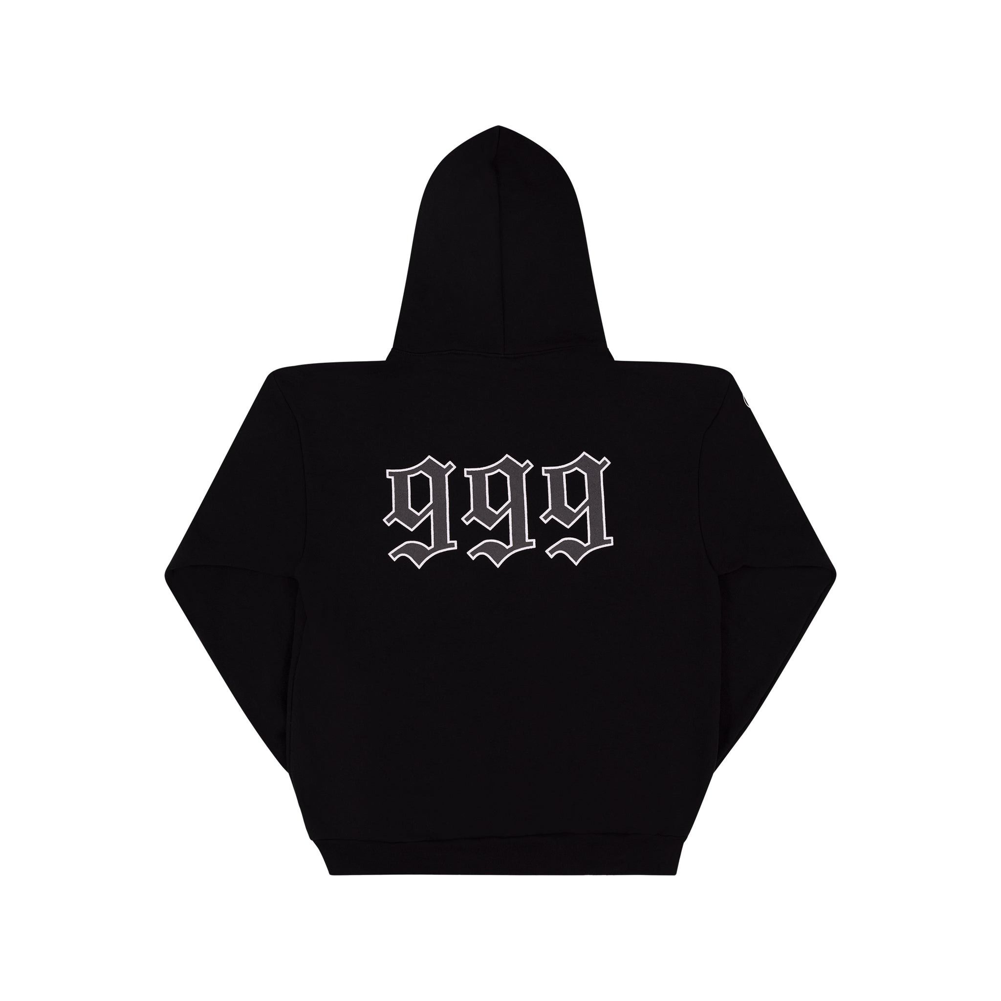 Revenge Revenge Juice Wrld 999 Graphite Portrait Black Hoodie Grailed