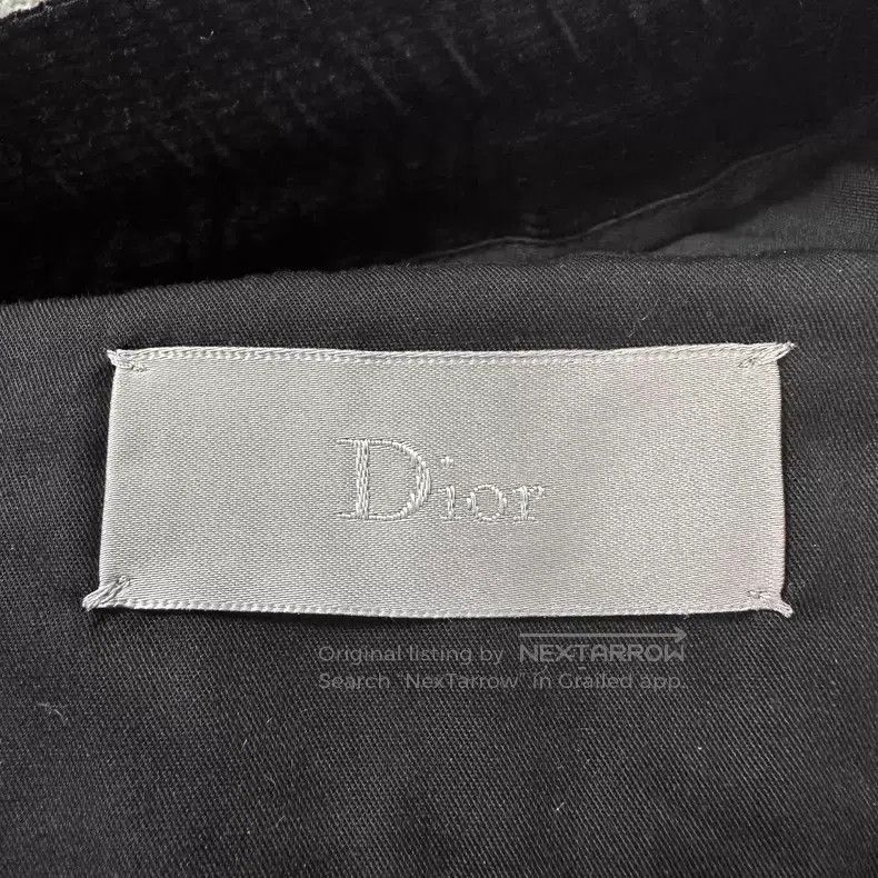 Dior Dior Black corduroy side zipper drawstring sweatpants Size US 32 / EU 48 - 5 Thumbnail