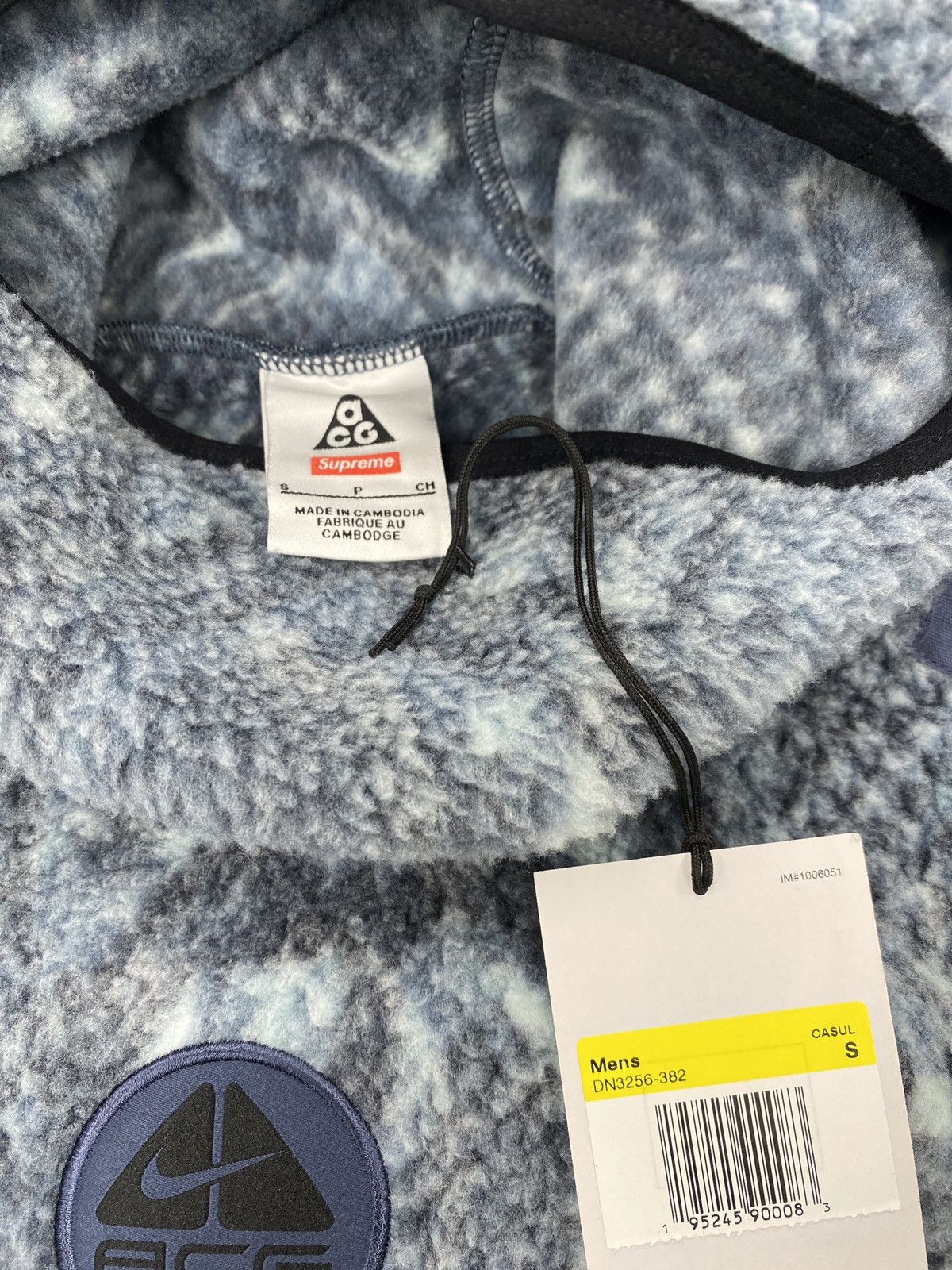Nike ACG × Supreme Supreme x Nike ACG Fleece Pullover Size US S / EU 44-46 / 1 - 2 Thumbnail