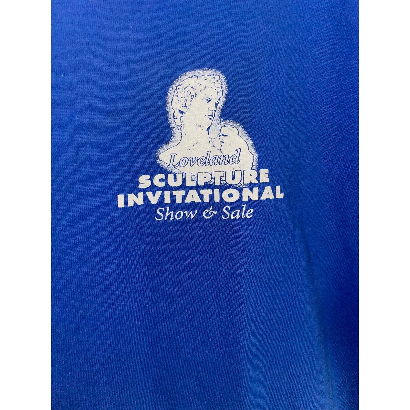 Gildan Y2K Loveland Sculpture Invitational Show Art Artwork Shirt Size US XL / EU 56 / 4 - 3 Thumbnail
