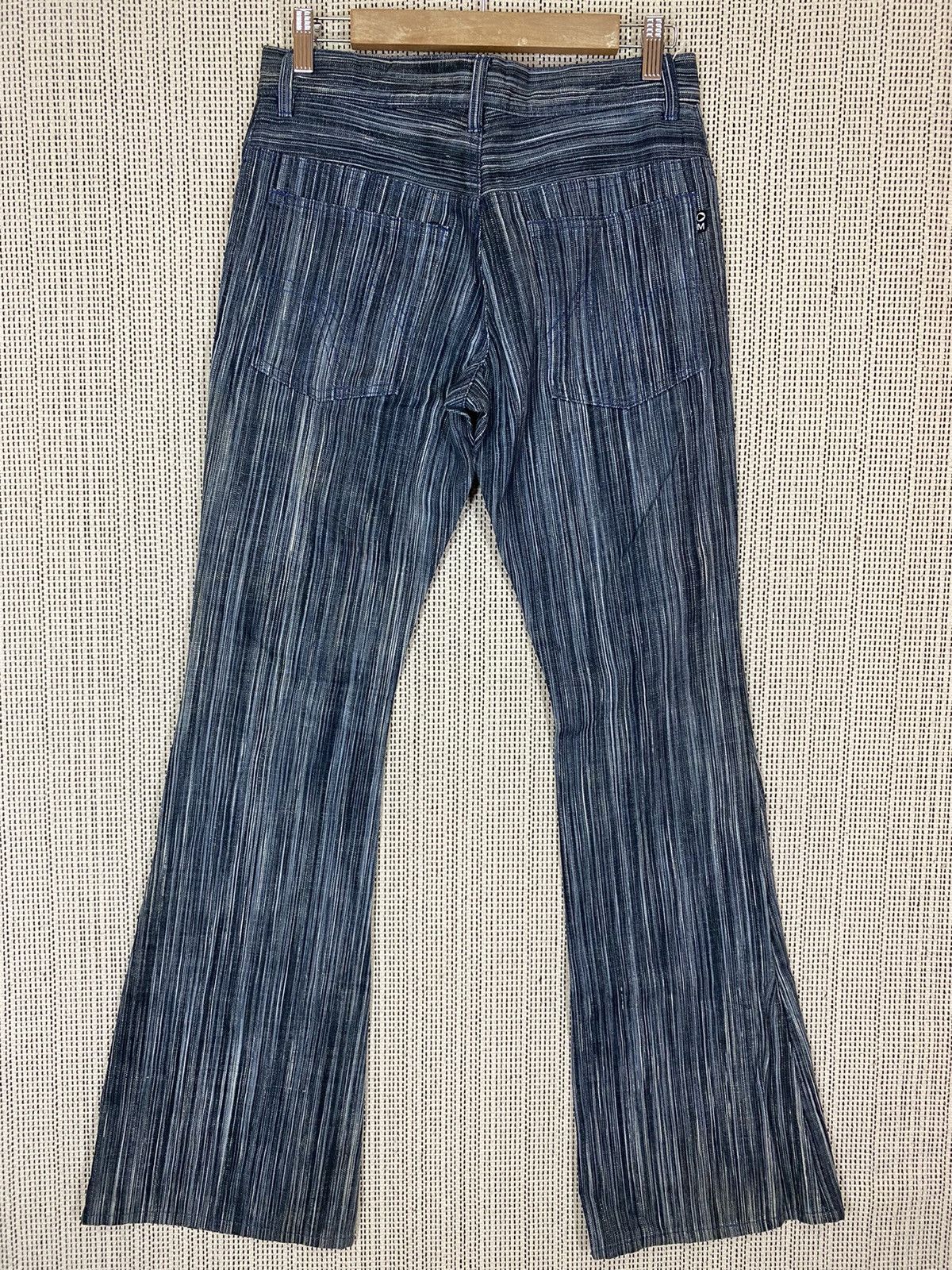 If Six Was Nine × Japanese Brand × Morgan Homme ‼️MORGAN HOMME STRIPED FLARED PANTS NICE DESIGN SIZE 30‼️ Size US 30 / EU 46 - 9 Thumbnail