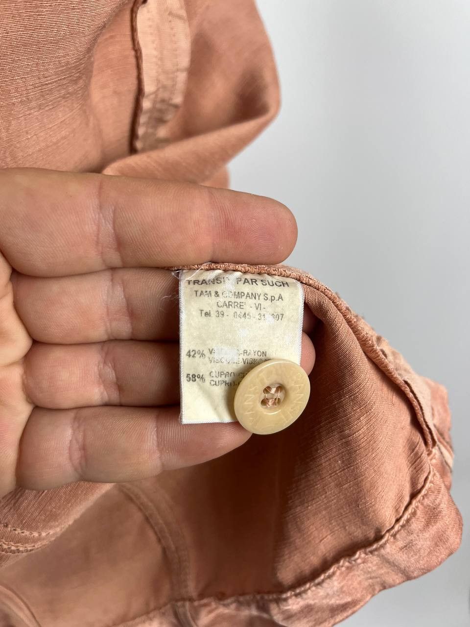 Transit Transit Par Such Avant Garde Peach Blazer Jacket Size 5 Size XS / US 0-2 / IT 36-38 - 9 Thumbnail
