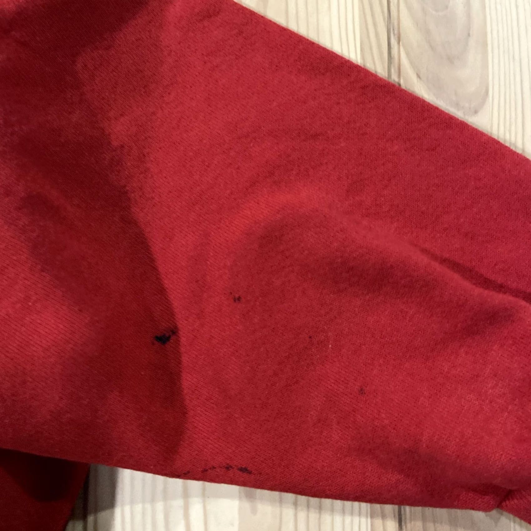 Vintage VINTAGE Men's University Of Nebraska Chest Spellout Red Cotton Exchange USA L Sweatshirt Pullover Red Mens Shirt Size US L / EU 52-54 / 3 - 7 Thumbnail