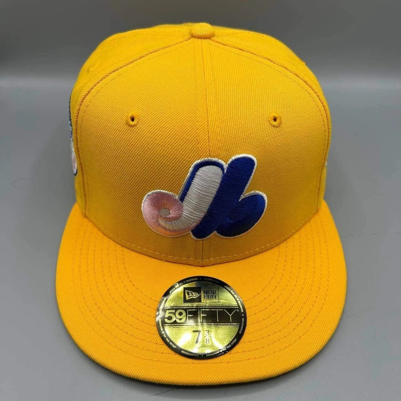 New Era Montreal Expos Hat Men 7 3/8 59Fifty New Era MLB Fitted Size ONE SIZE - 1 Thumbnail