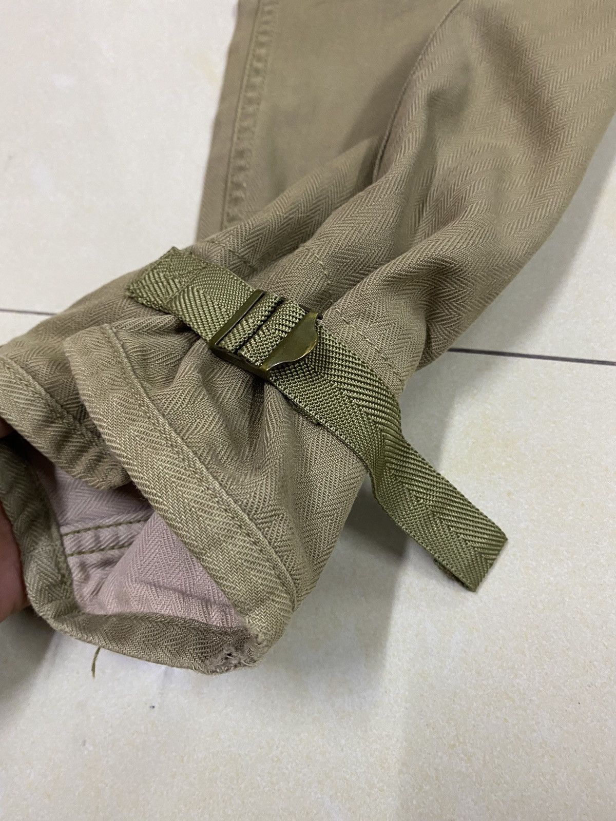 Japanese Brand Orslow Inspired HBT Wide Leg Pants Faded Size US 32 / EU 48 - 10 Thumbnail