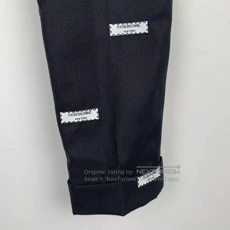 Other Thom Browne Black Wool Casual Pants for Men . Size US 26 / EU 42 - 4 Thumbnail