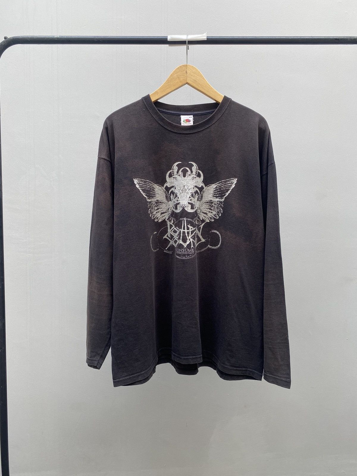 Band Tees Trashead Rotten Sound Shirt Boxy Fit Sun Faded Distressed Size US XL / EU 56 / 4 - 1 Thumbnail