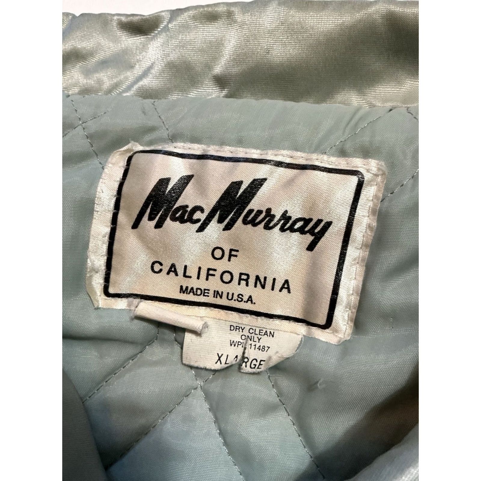 Vintage VINTAGE MacMurray USAF Northrop B-2 Stealth Bomber Satin Flight Jacket XL Mens Size US XL / EU 56 / 4 - 4 Thumbnail