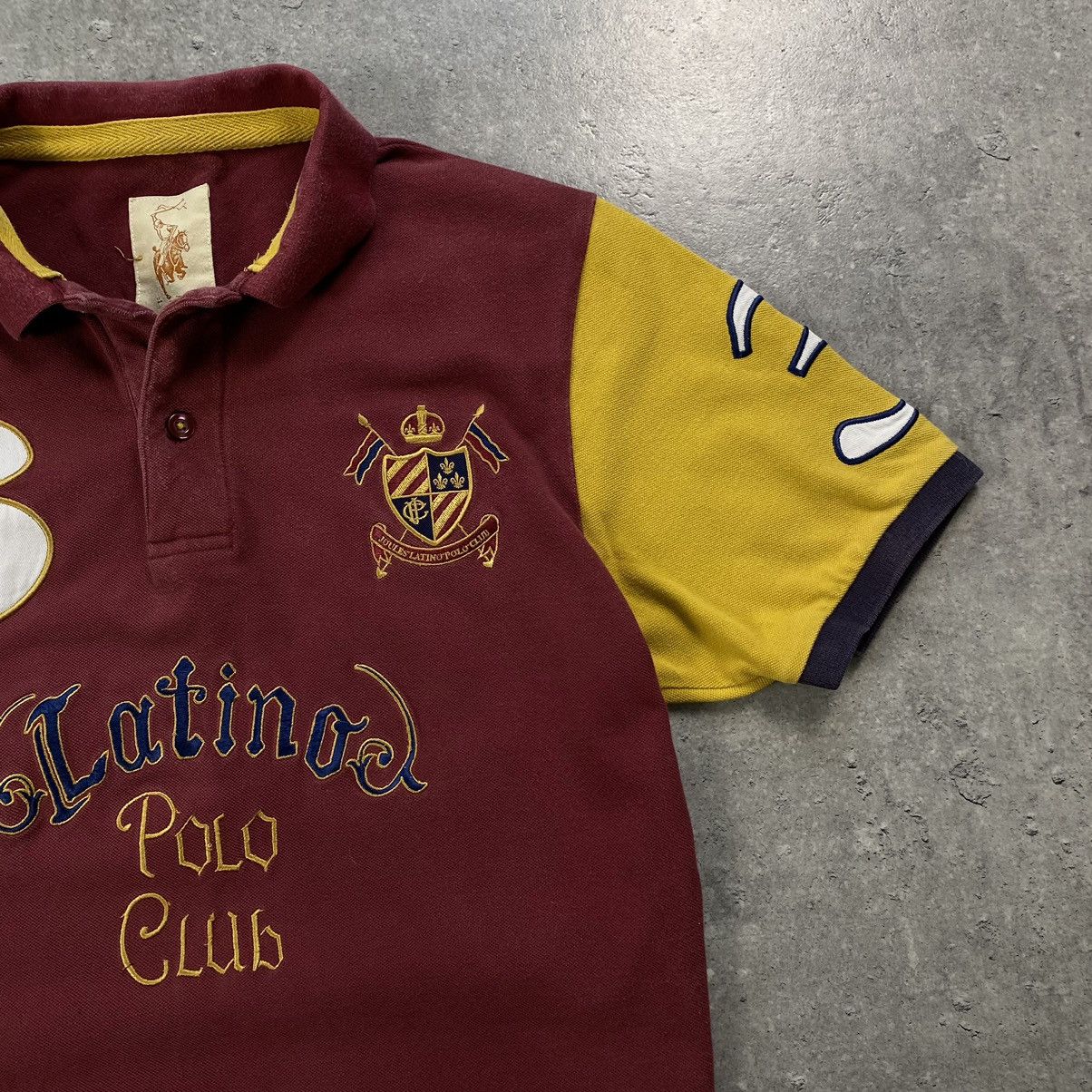 Japanese Brand × Vintage Polo Club Latino 3 Vintage Chief Keef Style Polos T-Shirt Size US M / EU 48-50 / 2 - 4 Thumbnail
