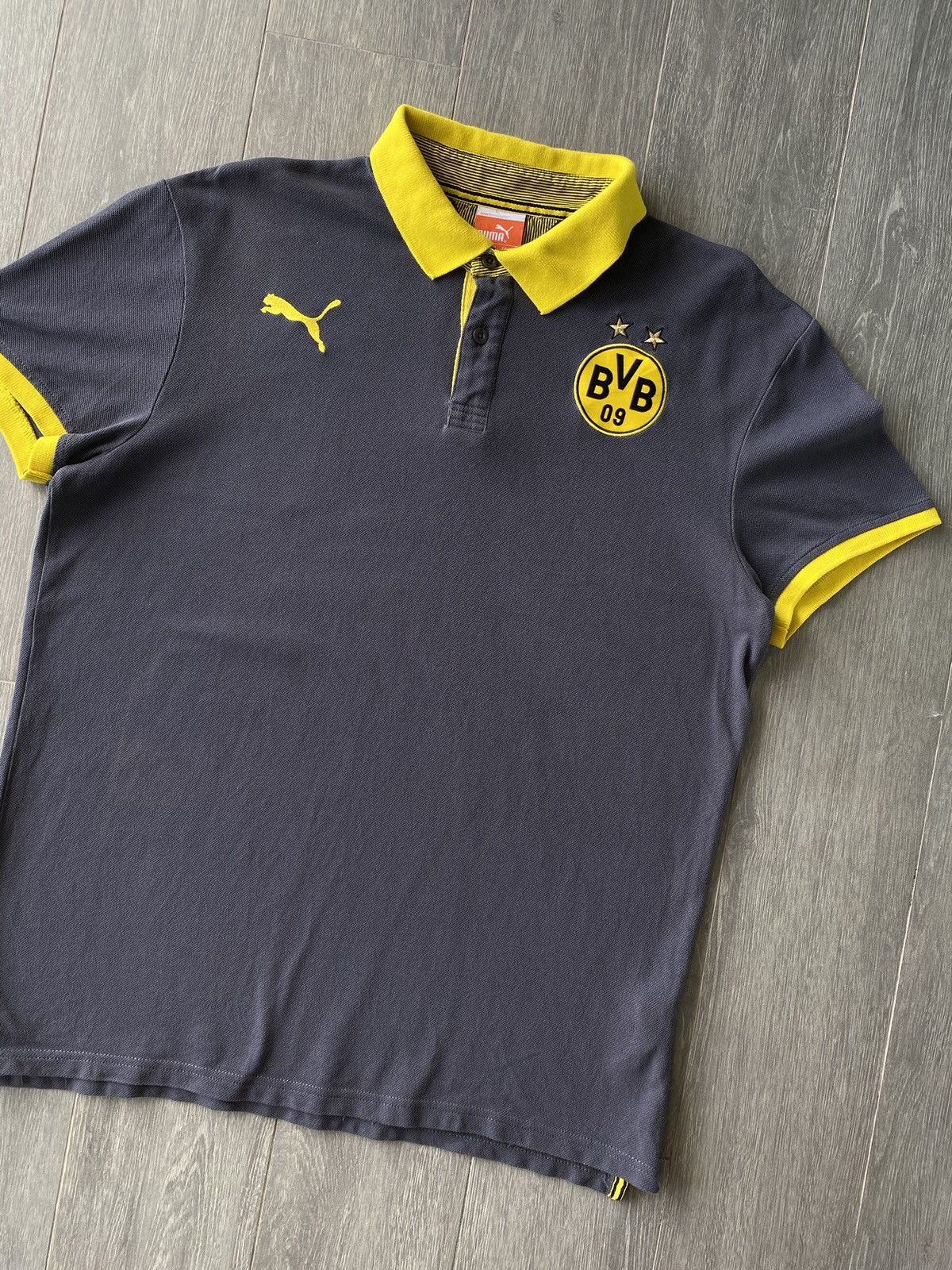Puma BVB Borussia Dortmund Puma Polo Shirt Size US L / EU 52-54 / 3 - 1 Thumbnail