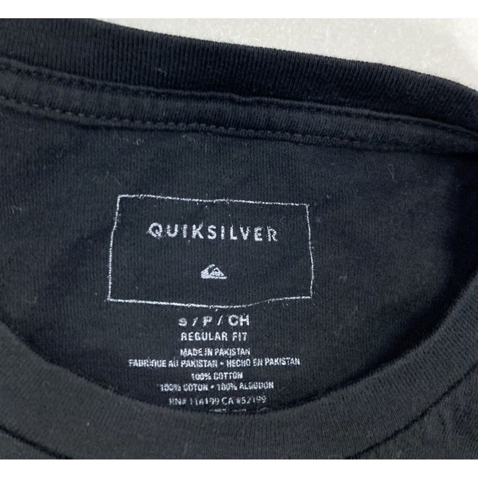 Quiksilver Quiksilver Hawaii Graphic T-shirt Men Small Black Short Sleeve Size US S / EU 44-46 / 1 - 5 Thumbnail