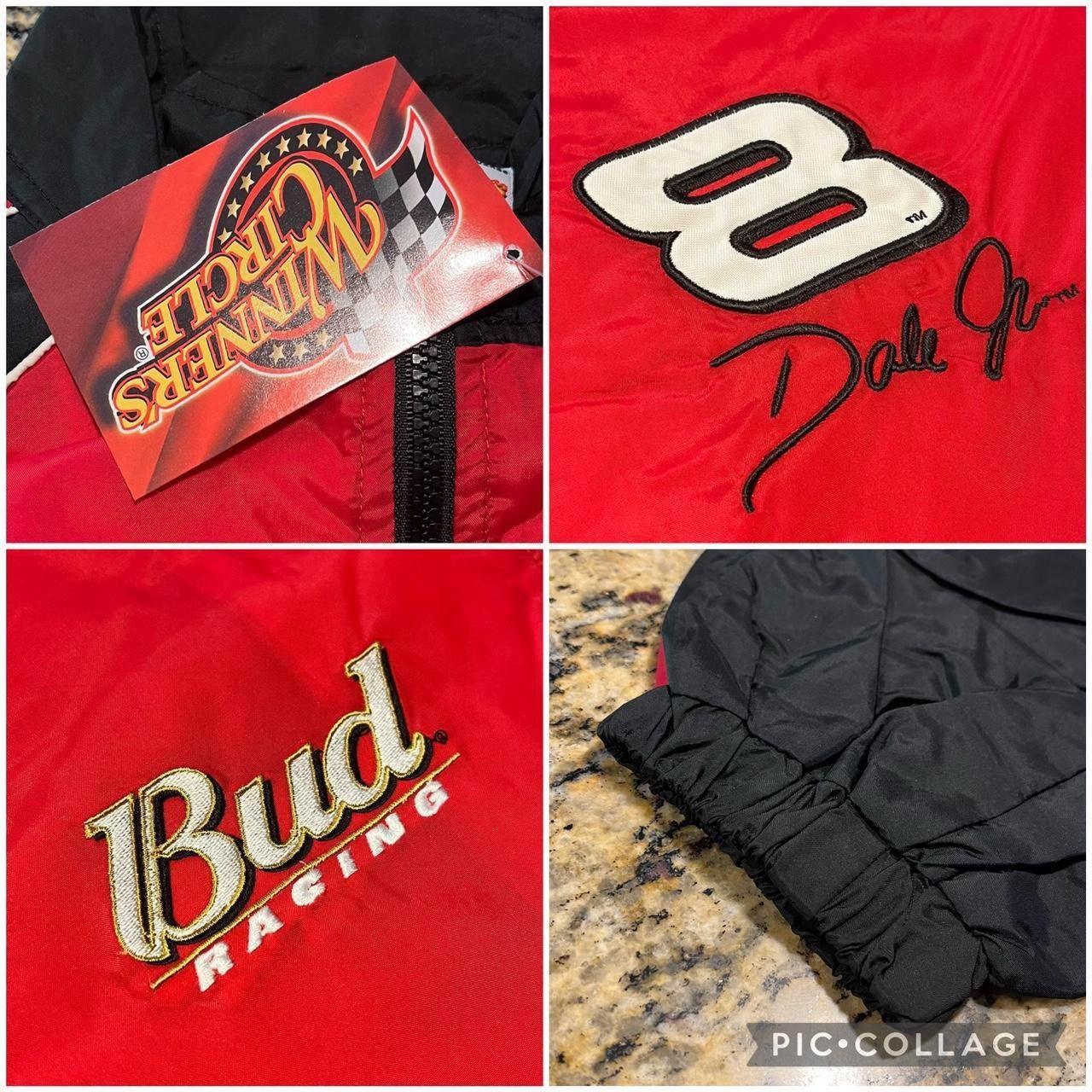 NASCAR × Vintage × Winners Circle Vintage Y2K Winner’s Circle Dale Earnhardt Jr NASCAR Jacket Size US XL / EU 56 / 4 - 3 Thumbnail