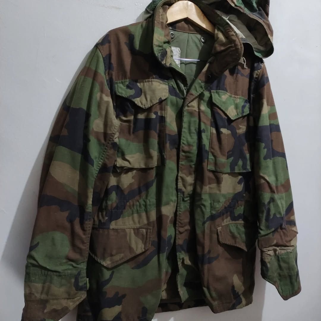Other Vintage M-65 Field Jacket, Woodland Camo Size US M / EU 48-50 / 2 - 3 Thumbnail