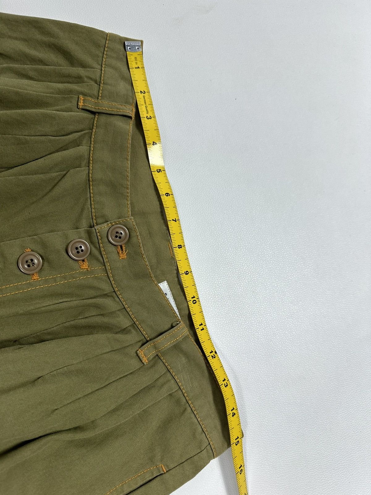 Issey Miyake × Japanese Brand Sunaokuwahara by Issey miyake Drop Crotch Short Pants Size US 29 - 11 Thumbnail