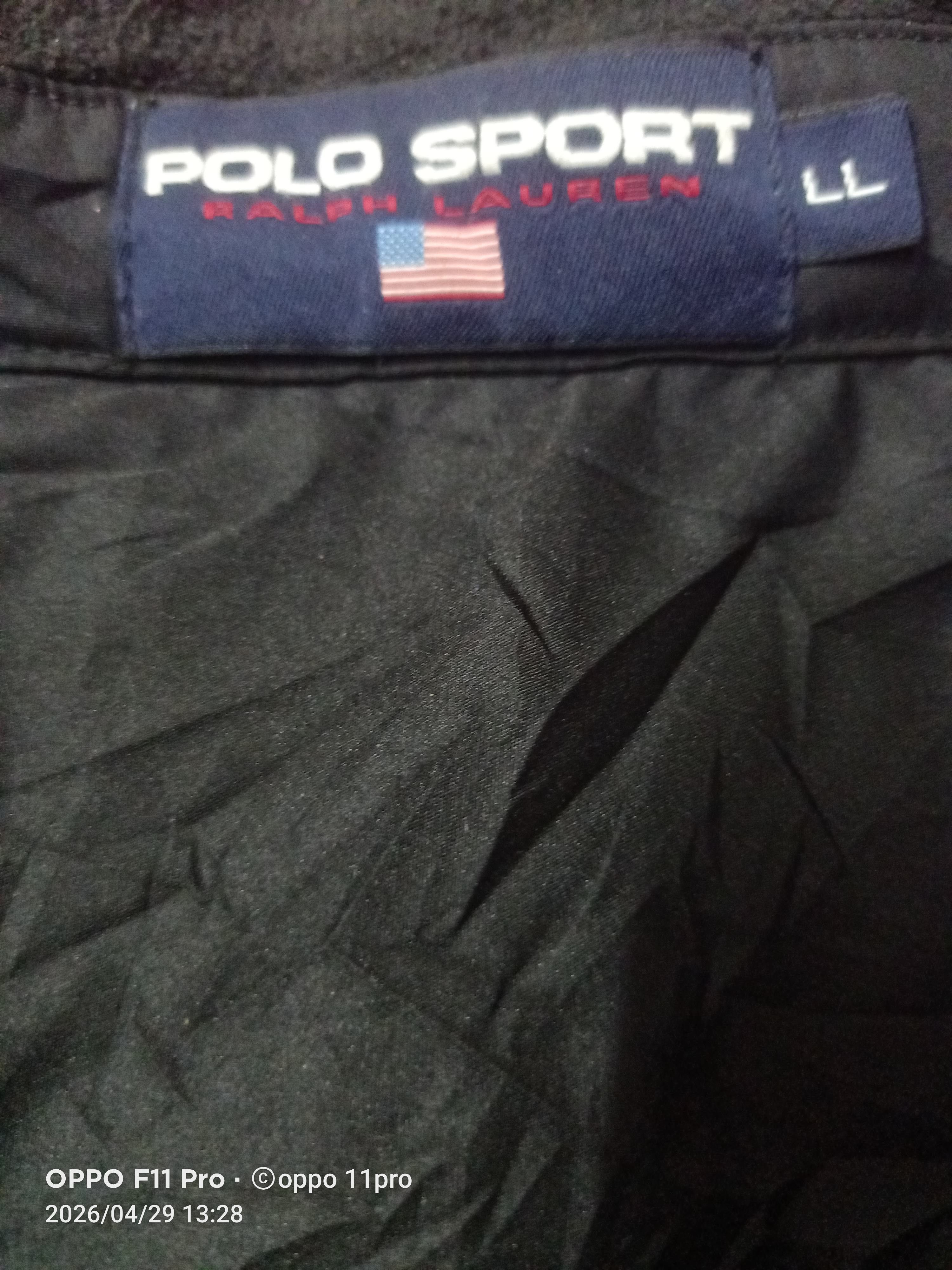 Ralph Lauren Sport 💥 Polo Sport Lauren FLEECE Button Up Men 💥 Size US XL / EU 56 / 4 - 3 Thumbnail