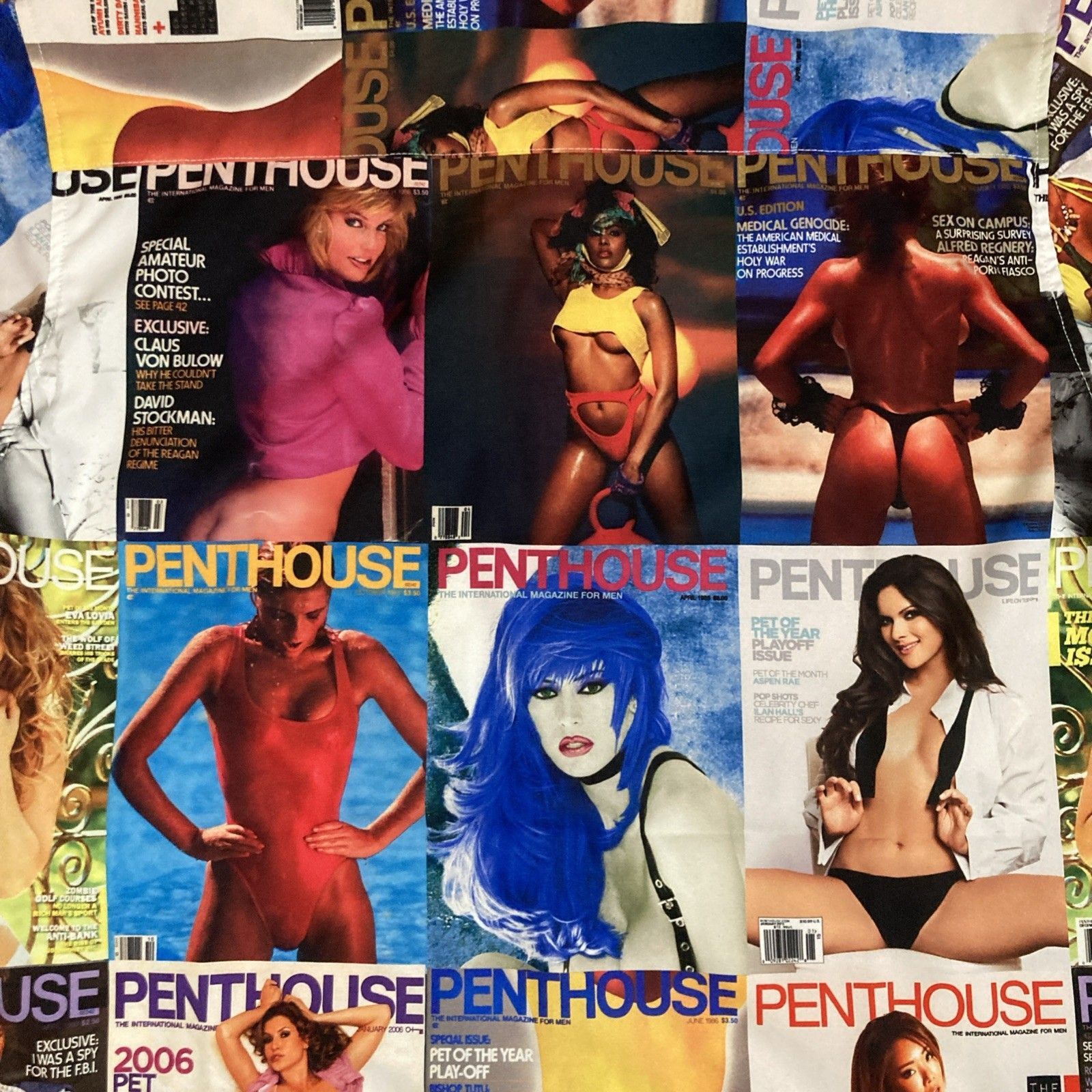 Fashion Nova Penthouse Girls Magazine Party Button Shirt Size Medium Size US M / EU 48-50 / 2 - 10 Thumbnail
