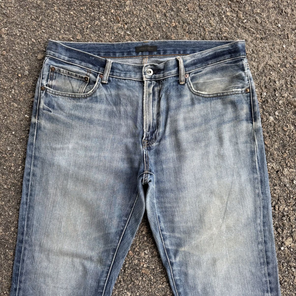 Japanese Brand VINTAGE JAPANESE FADED BLUE JEAN DENIM PANTS Size US 38 / EU 54 - 3 Thumbnail