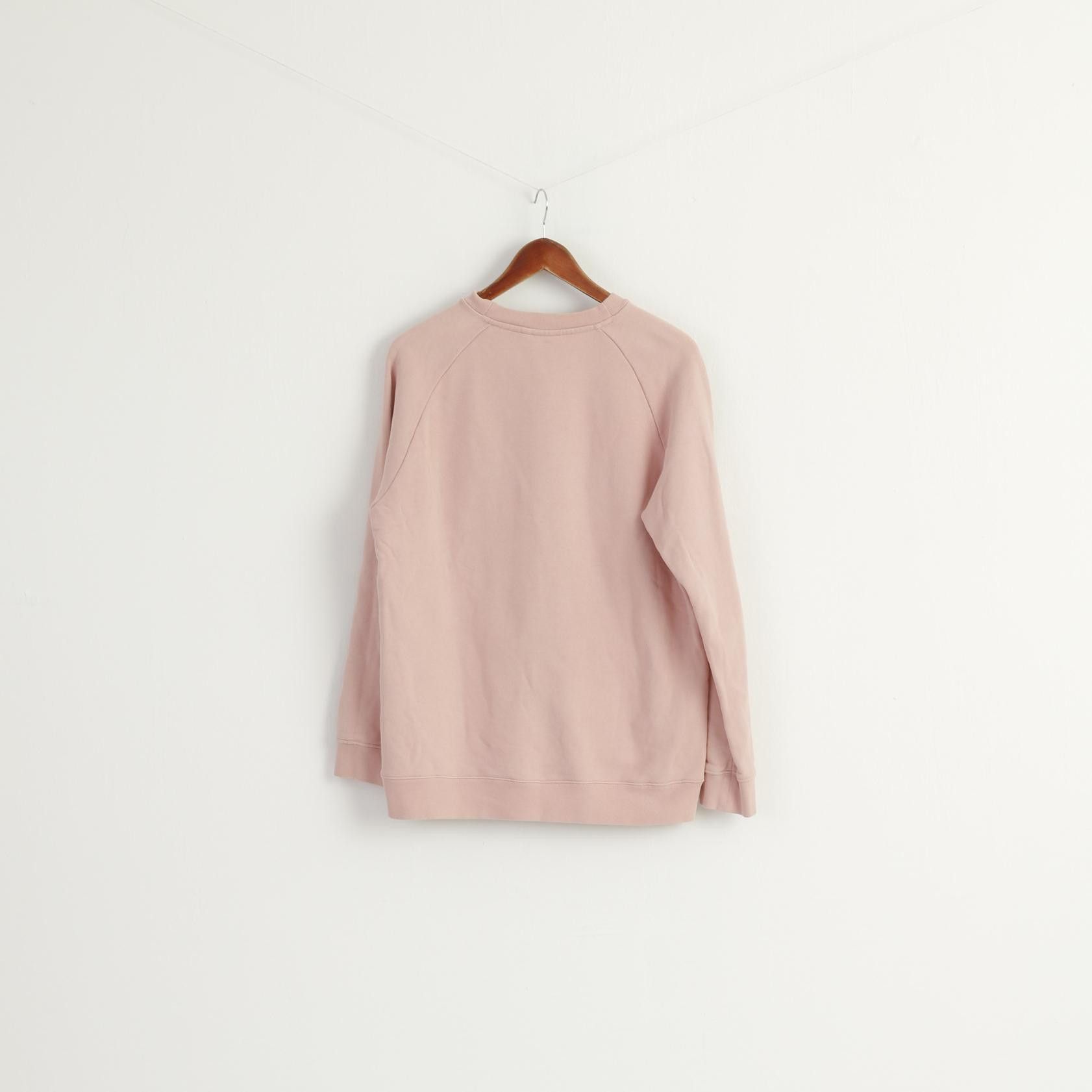 Adidas Adidas Women 12 M Sweatshirt Pink Cotton 9553 Size M / US 6-8 / IT 42-44 - 6 Thumbnail