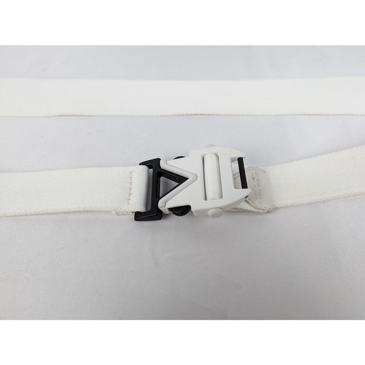 Bottega Veneta o1rshd1 Size: 95cm / Webbing Nappa Belt in White Size 36 - 2 Thumbnail