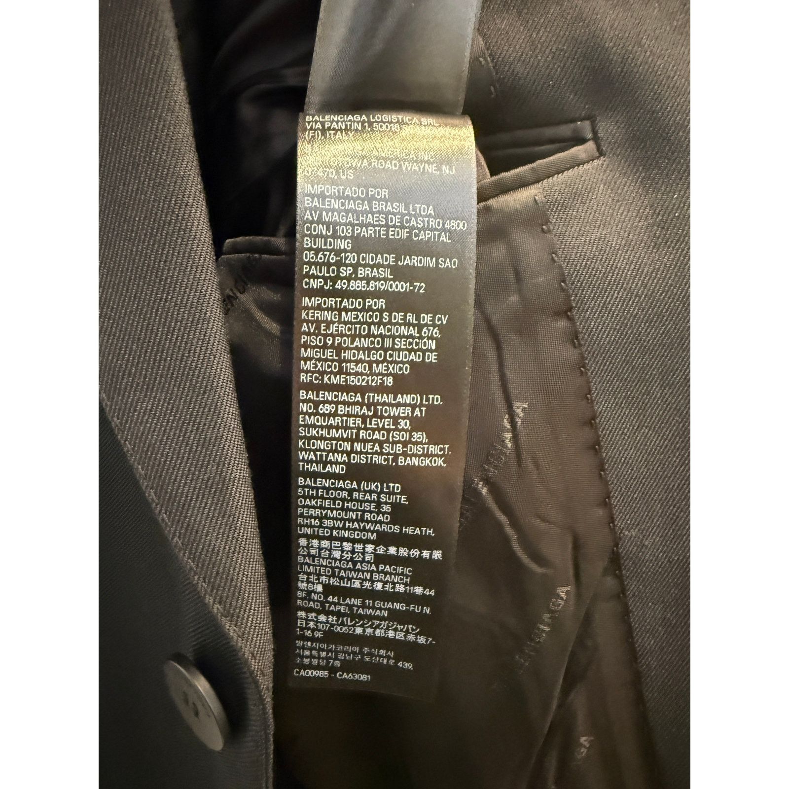 Balenciaga $3.8k Balenciaga 2024 Twill Boxy Jacket Size US S / EU 44-46 / 1 - 9 Thumbnail
