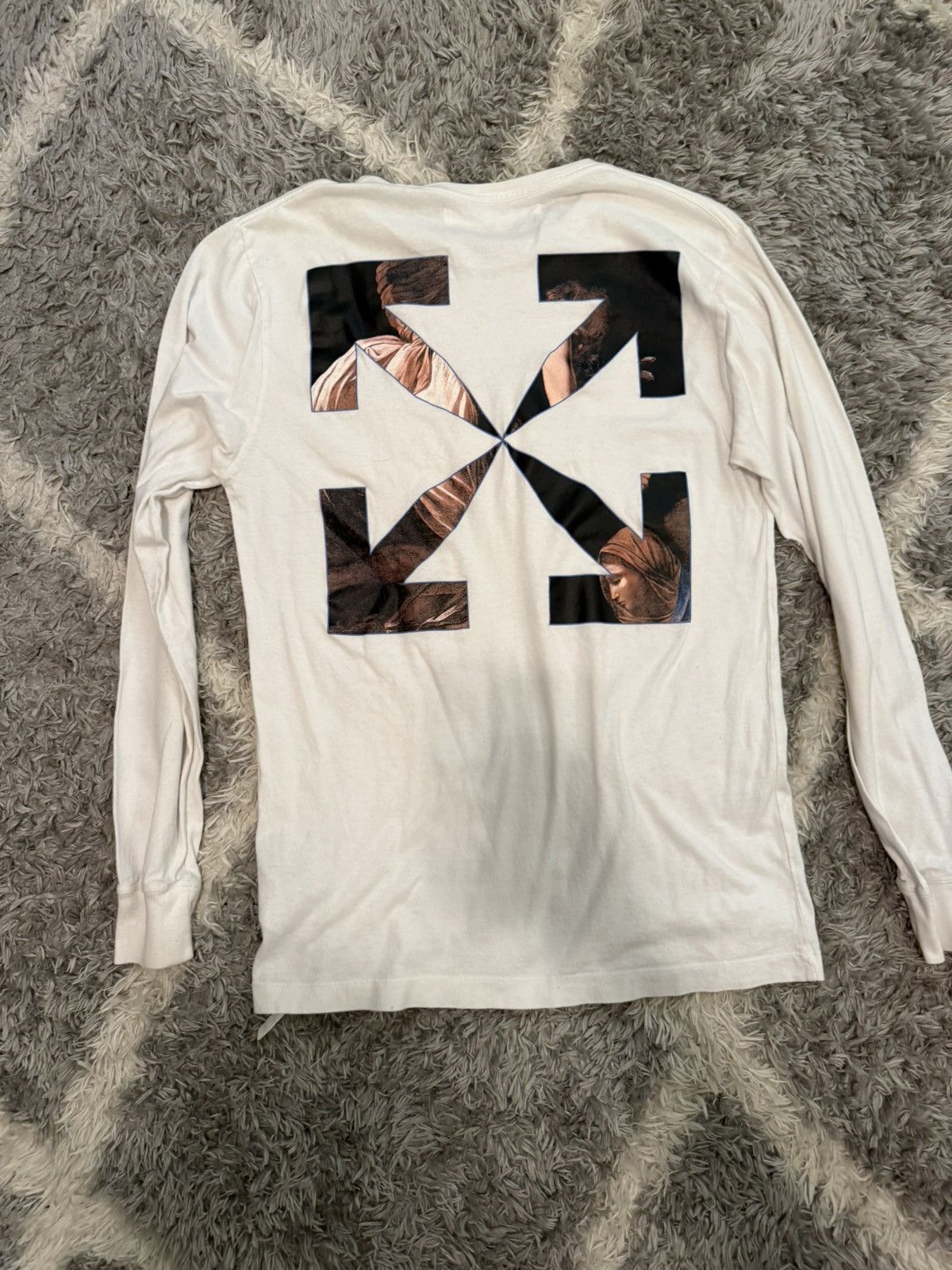 Off-White Off White Long Sleeve Shirt Size US M / EU 48-50 / 2 - 5 Thumbnail