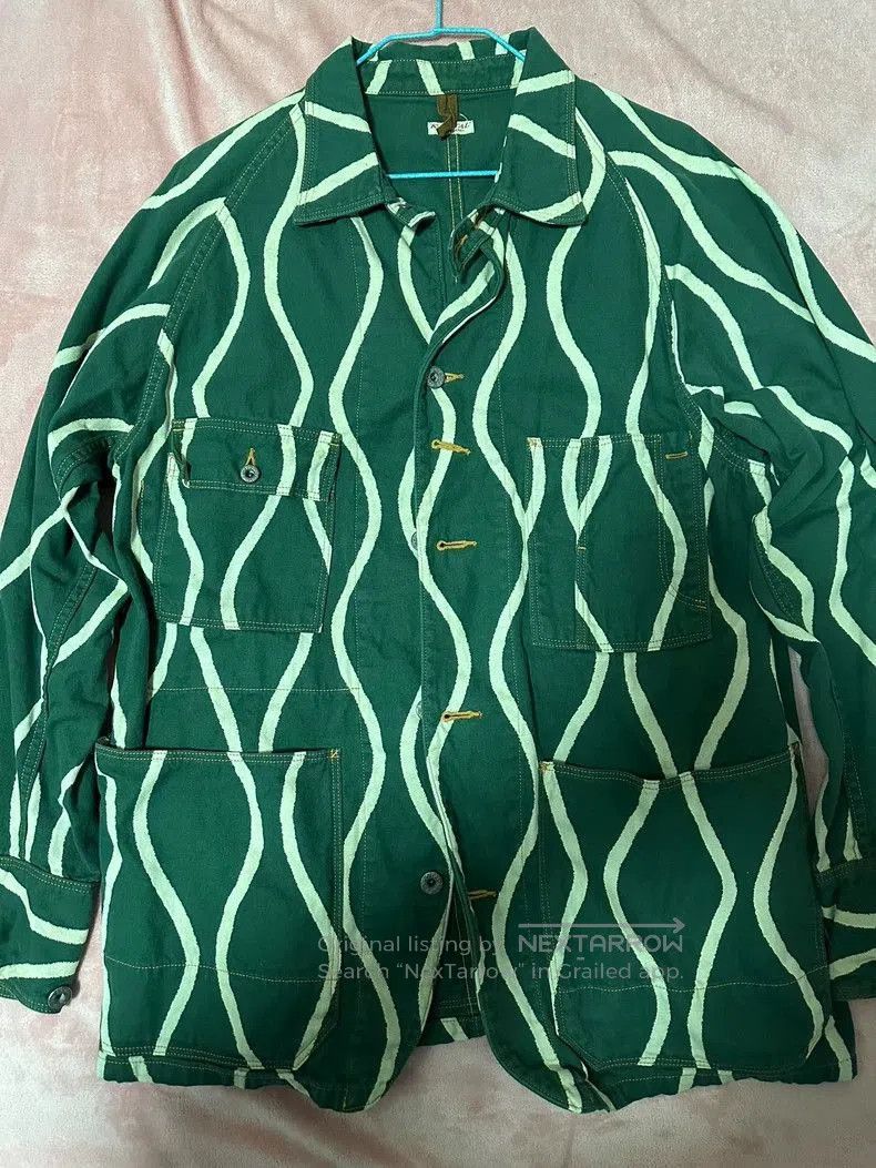 KAPITAL Water Wave Pattern Jacket .