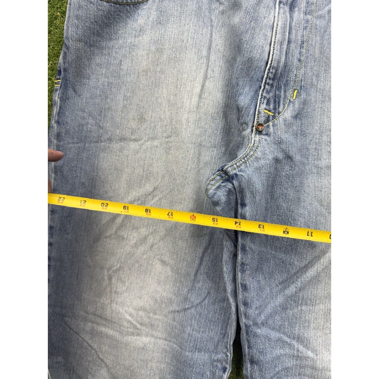 Enyce Enyce Jeans 44x33 Mens Wide Leg Baggy Hip Hop Skater JNCO Casual 2000s 90s Y2K Size US 44 / EU 60 - 5 Thumbnail