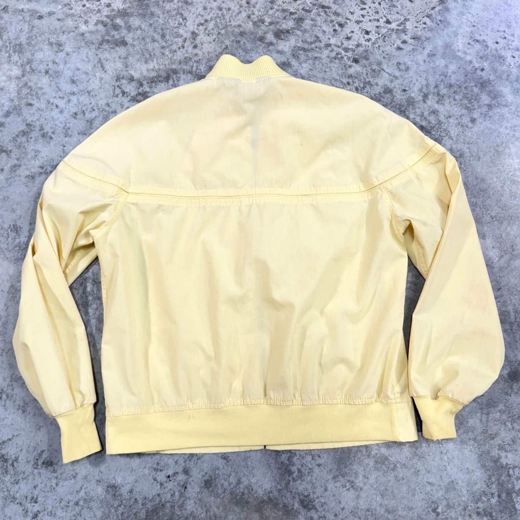 Sears Vintage Sears Jacket Mens M Yellow Zip Up Bomber Windbreaker 80s Outerwear Size US M / EU 48-50 / 2 - 6 Thumbnail
