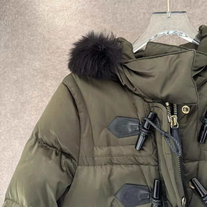 Burberry Burberry military green puffer jacket S GC Size S / US 4 / IT 40 - 5 Thumbnail