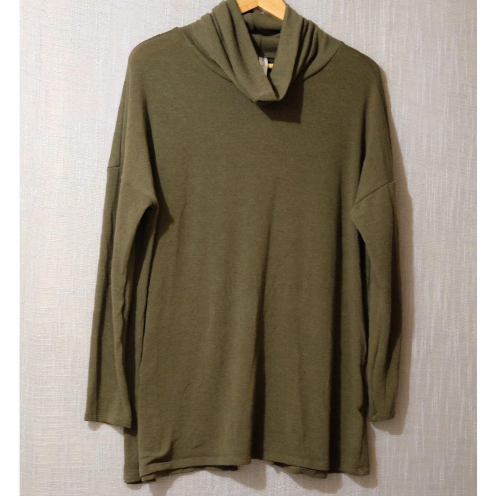 Vintage VINTAGE Dear Scarlett Sweater Oversized Split Open Back Green Womens S #A3-66 Size S / US 4 / IT 40 - 2 Thumbnail