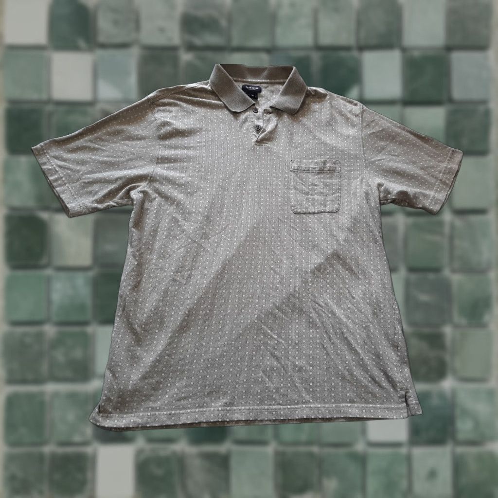 Van Heusen Van Heusen Polo Shirt Golf Mens Large Short Sleeve Multicolor Cotton Rayon Polyester Polo Shirt Mens L Size US L / EU 52-54 / 3 - 1 Thumbnail
