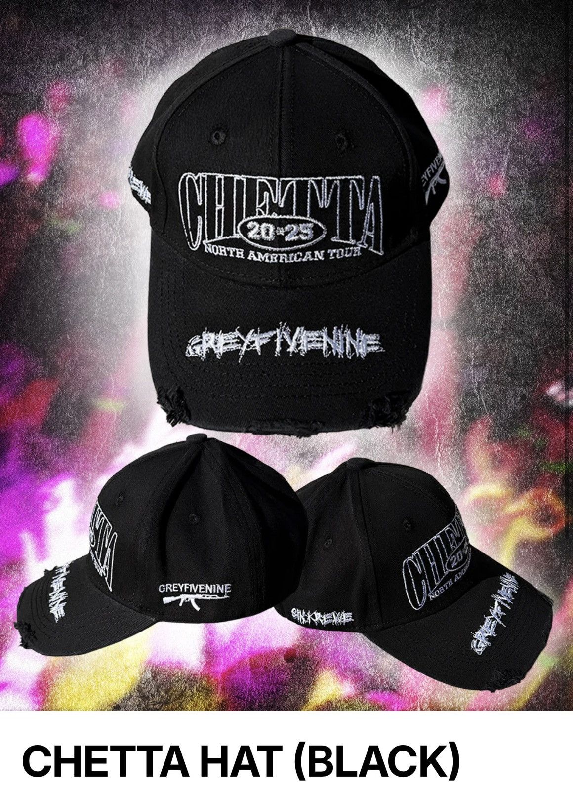 G59 Records × STAFF WORKFORCE CHETTA HAT 2025 NA Tour Size ONE SIZE - 1 Thumbnail