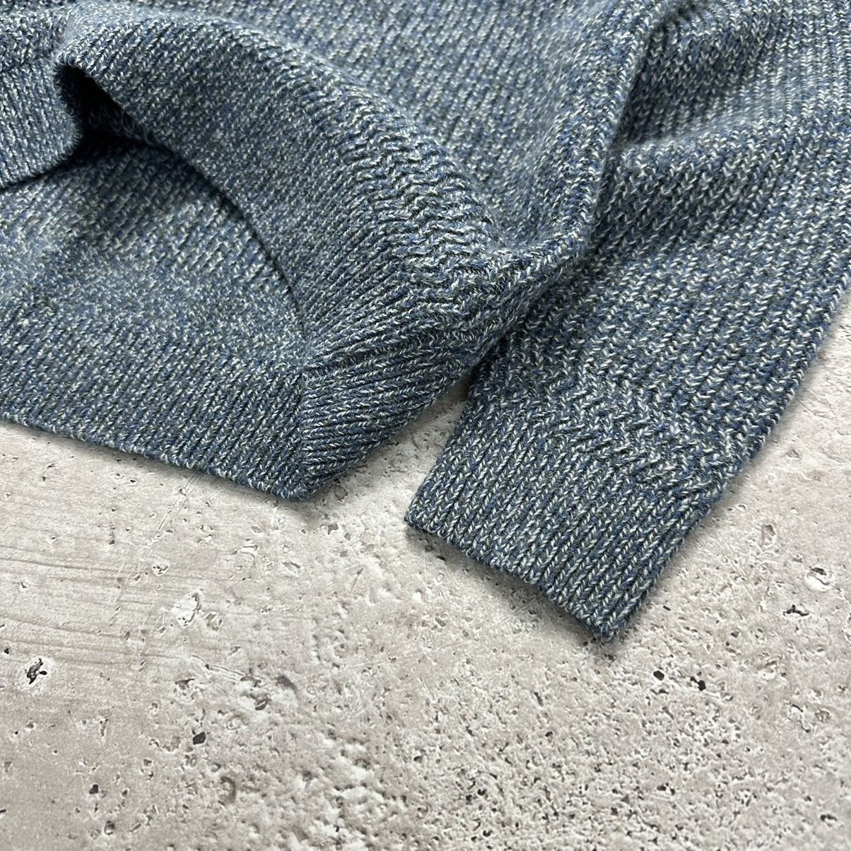 Folk Folk Heavy Knitted Jumper Sweater in Mid Blue Size 4 Size US M / EU 48-50 / 2 - 3 Thumbnail