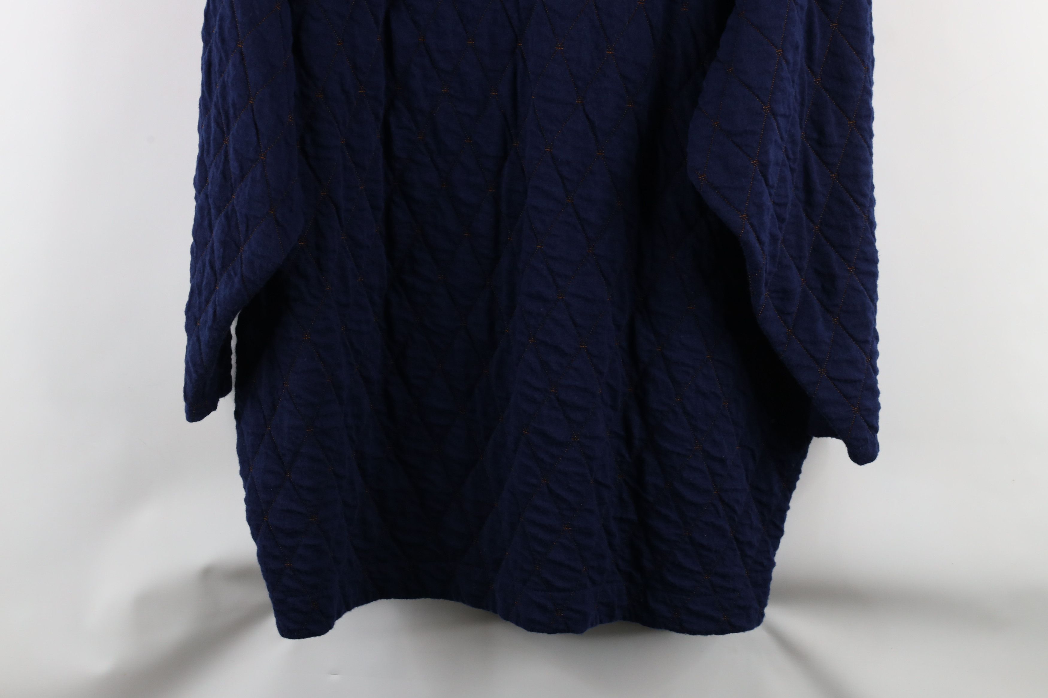 Vintage Vintage 70s Streetwear Quilted Diamond Pullover Sweater USA Size 3XL / US 20-22 - 13 Thumbnail