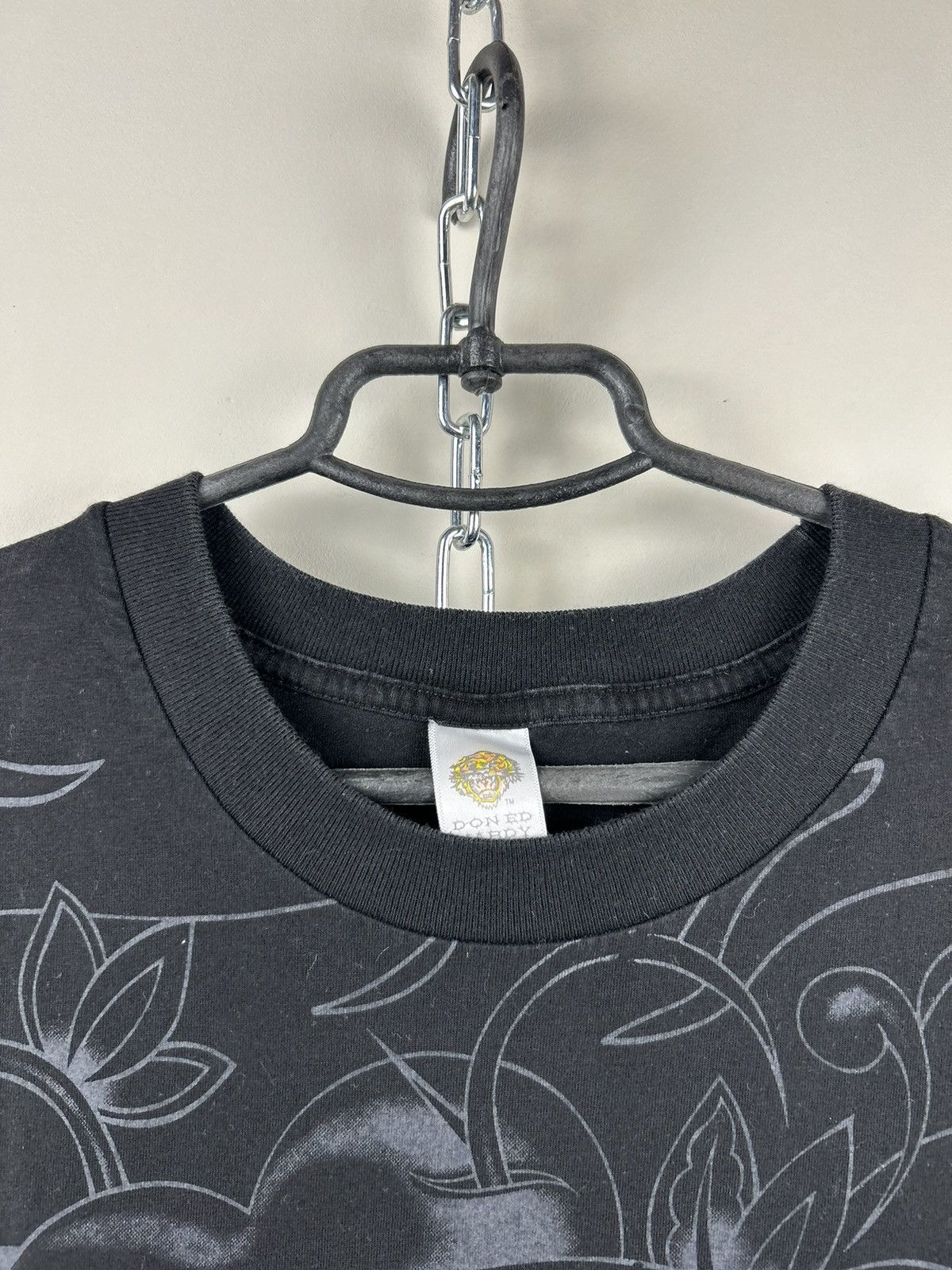 Ed Hardy Vintage Ed Hardy T shirt Black Skull Kills Love Size US L / EU 52-54 / 3 - 2 Thumbnail