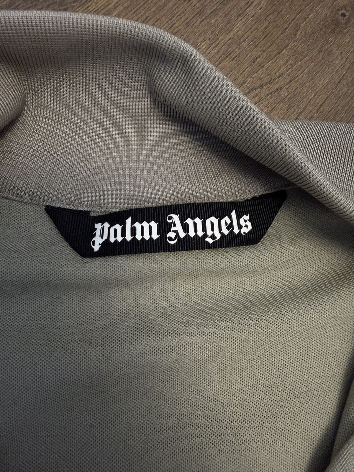 Palm Angels Palm Angels Track Zip Beige New Collections Size US XL / EU 56 / 4 - 5 Thumbnail