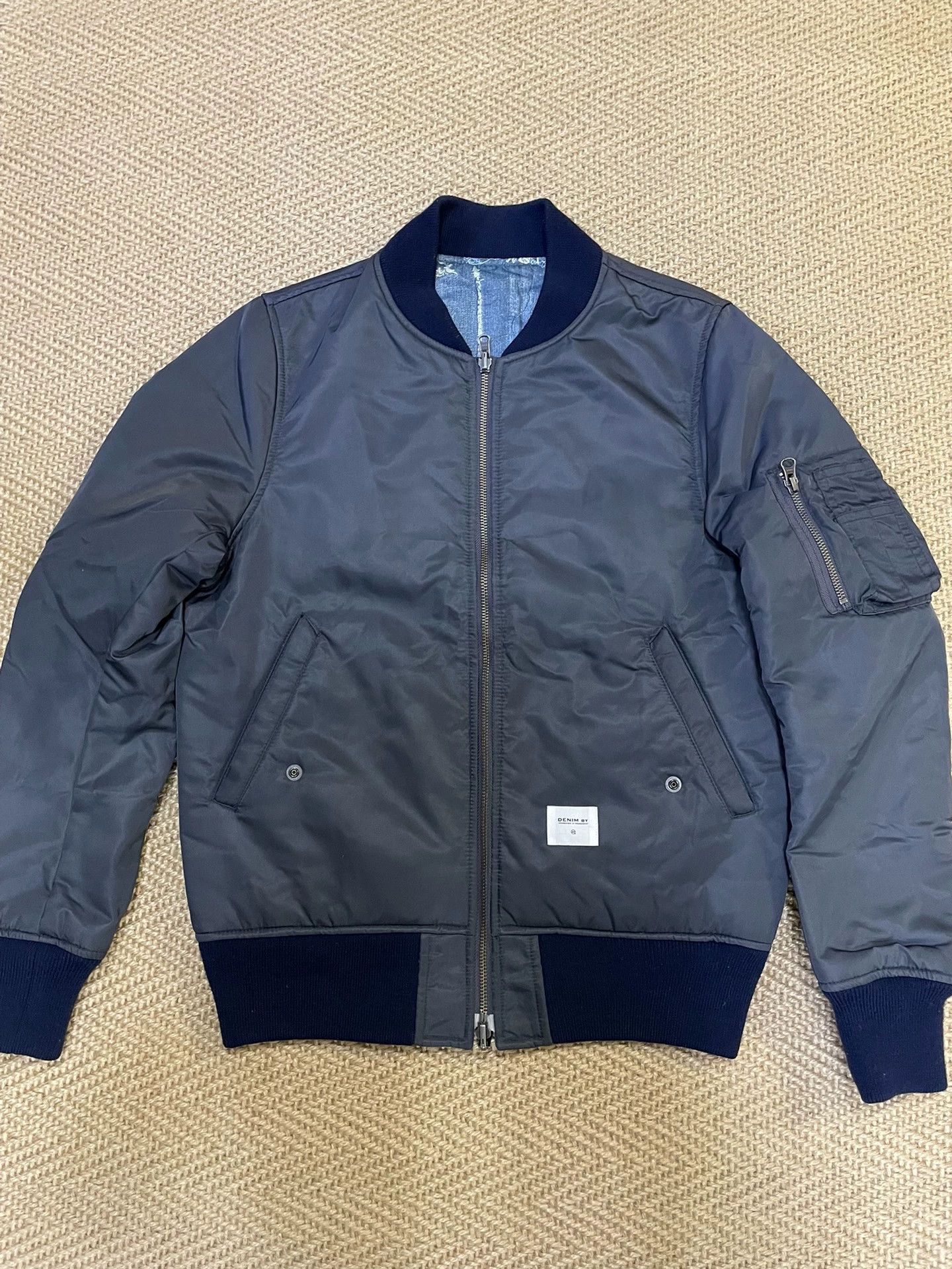 Vanquish DENIM BY VANQUISH x FRAGMENT 2Sided Jacket Bk/Bl M Size US M / EU 48-50 / 2 - 2 Thumbnail