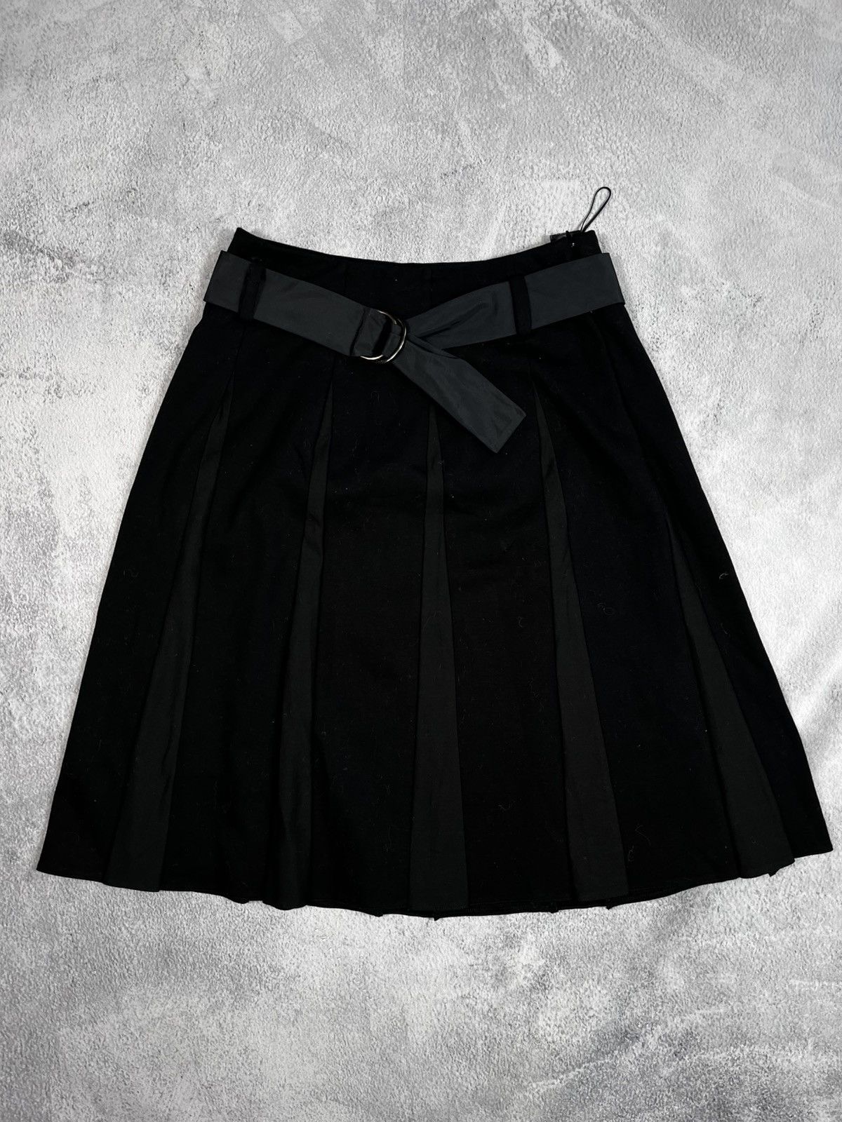 Other Vintage flared striped punk opium midi skirt avant garde Size 26" / US 2 / IT 38 - 2 Thumbnail