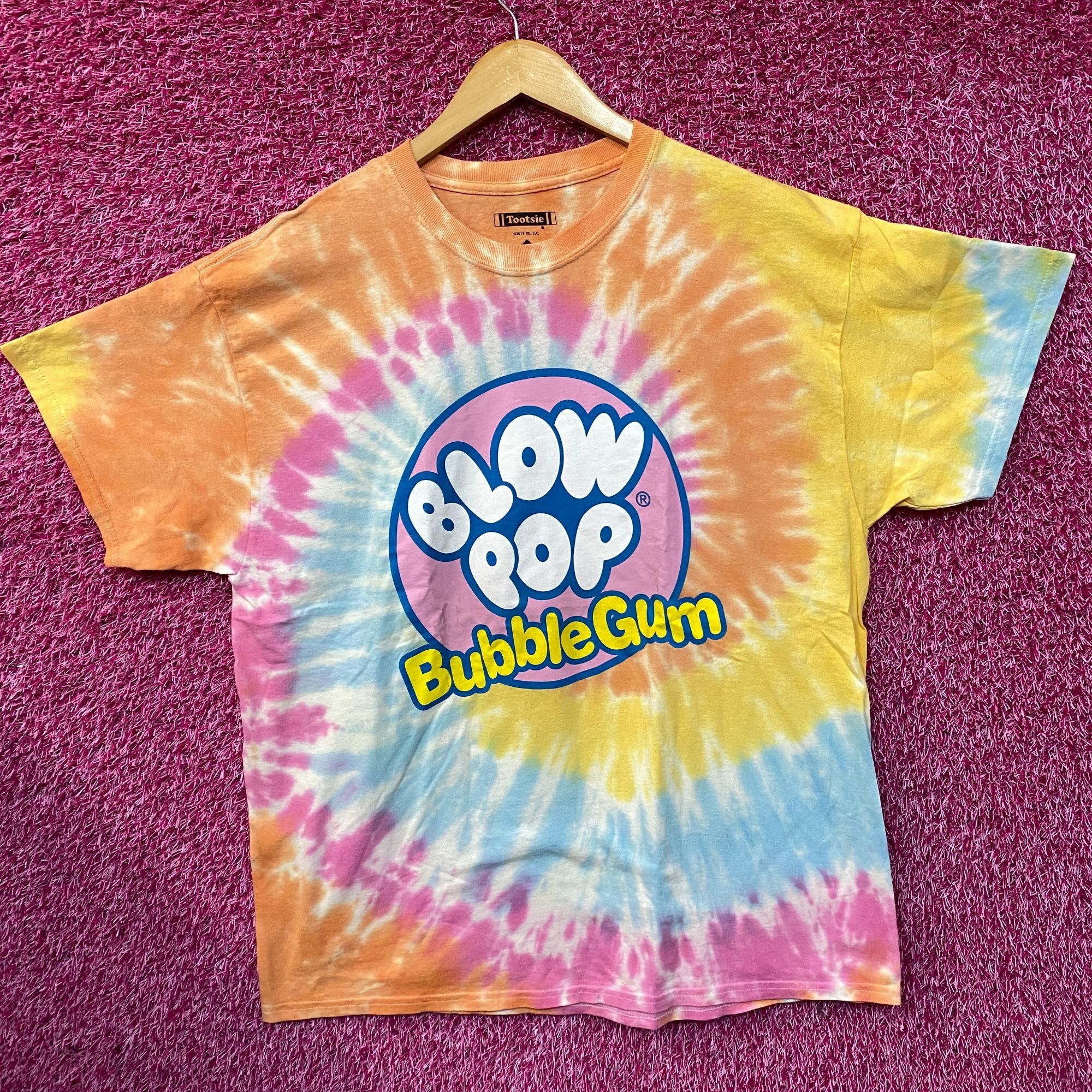 Band Tees Tootsie Blow Pop BubbleGum Candy Sunset Tie Dye T-Shirt XL Size US XL / EU 56 / 4 - 3 Thumbnail