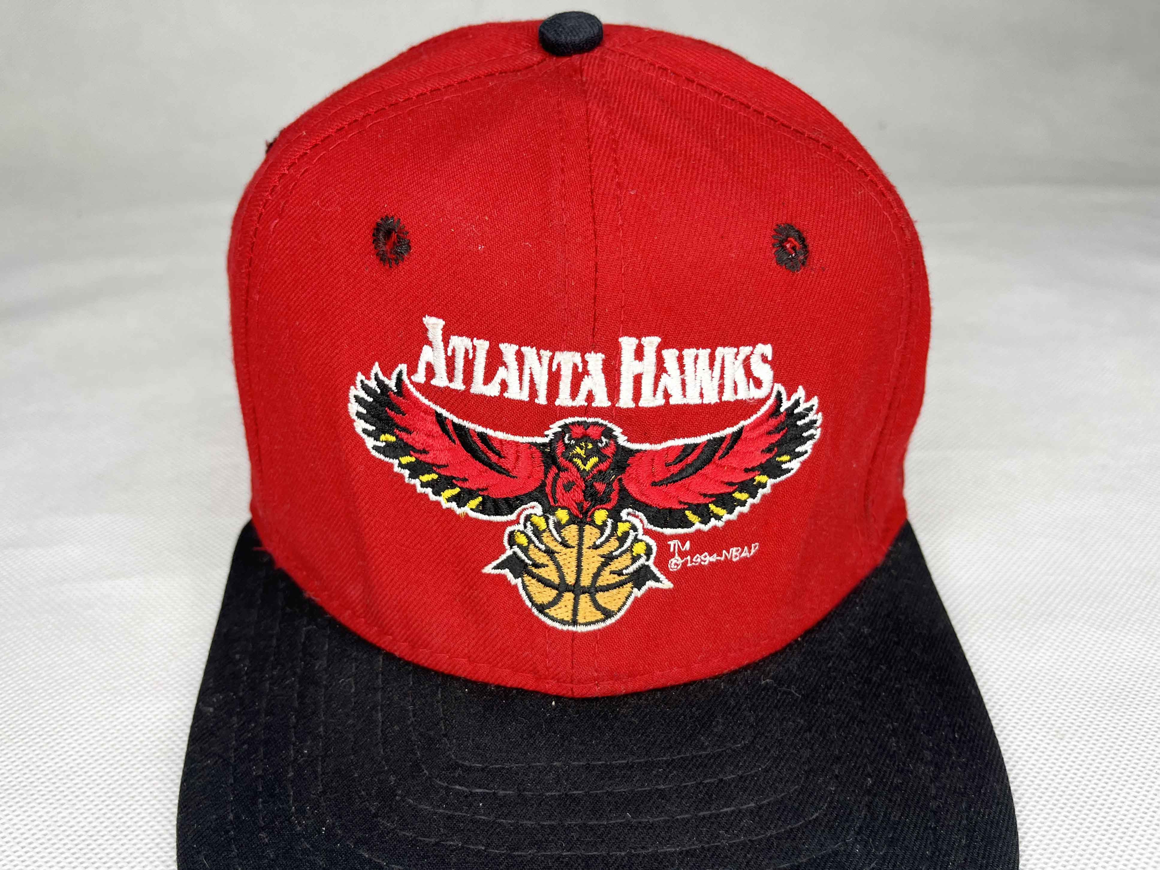 New Era Vintage New Era NBA Atlanta Hawks Snapback Cap Hat Size ONE SIZE - 2 Thumbnail