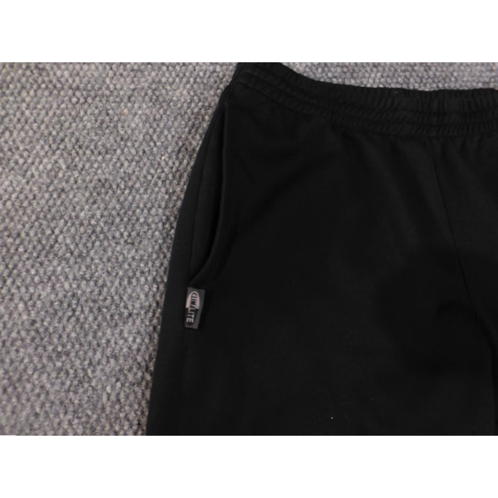 Adidas adidas sweatpants Men M Black Vintage no Retro Logo Zip Casual Straight Pant Size US 31 - 2 Thumbnail