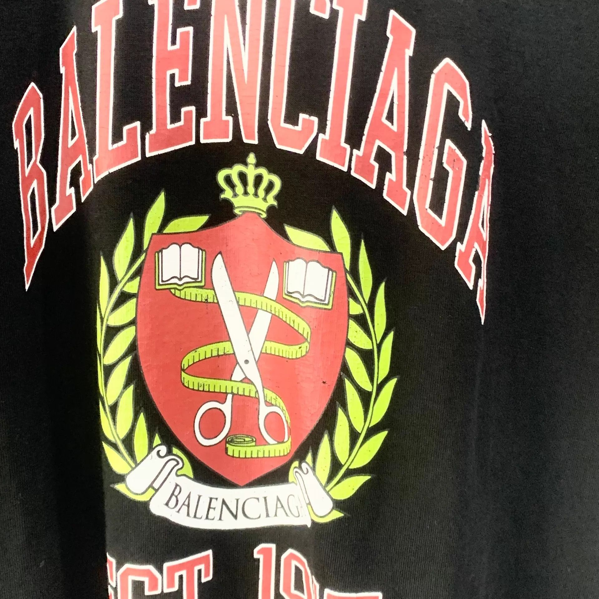 Balenciaga Balenciaga Short Sleeve TEE Size S Size US S / EU 44-46 / 1 - 5 Thumbnail