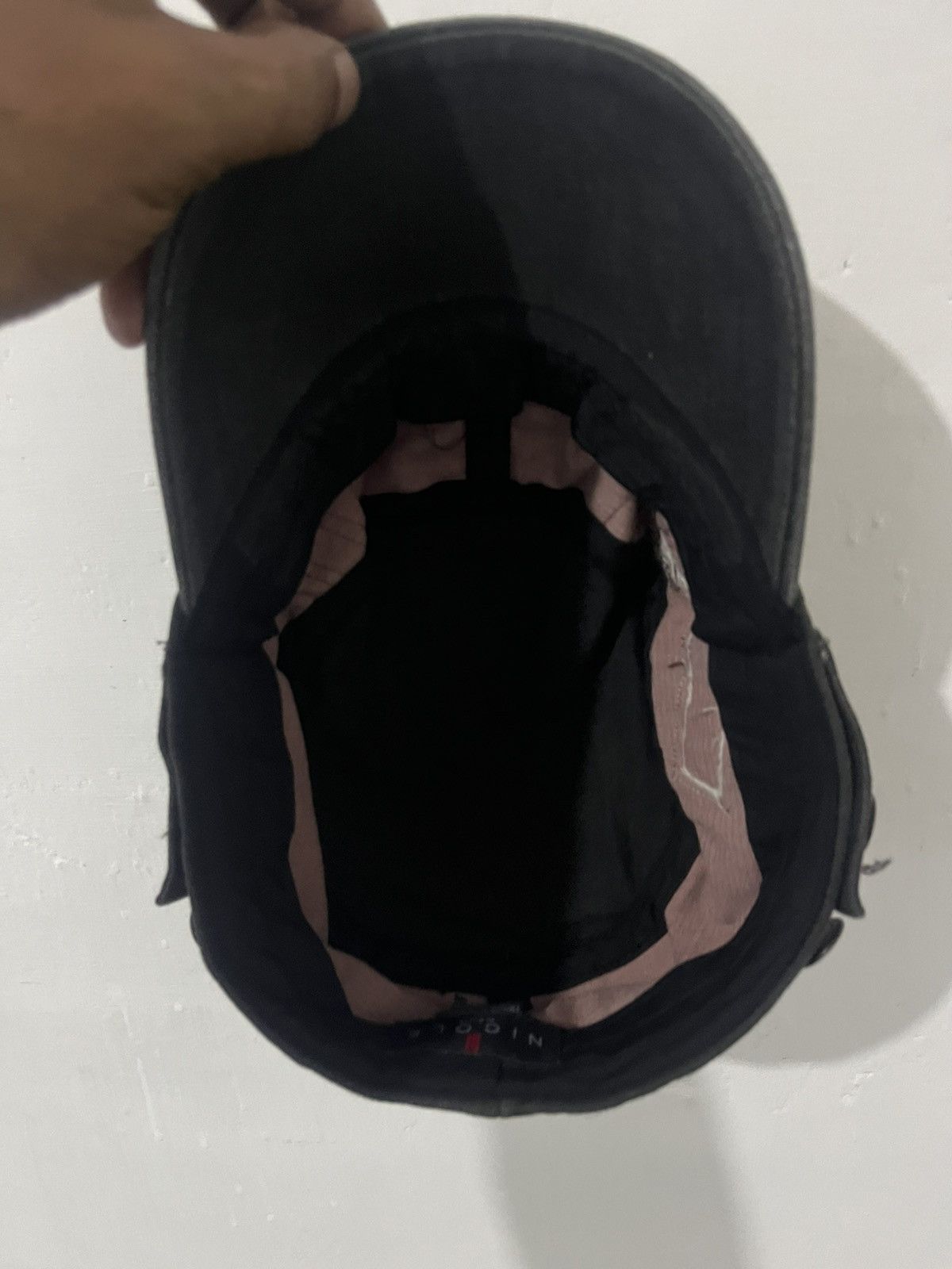 Japanese Brand Vintage Japanese Style Denim Hat Cap Nicole Size ONE SIZE - 8 Thumbnail