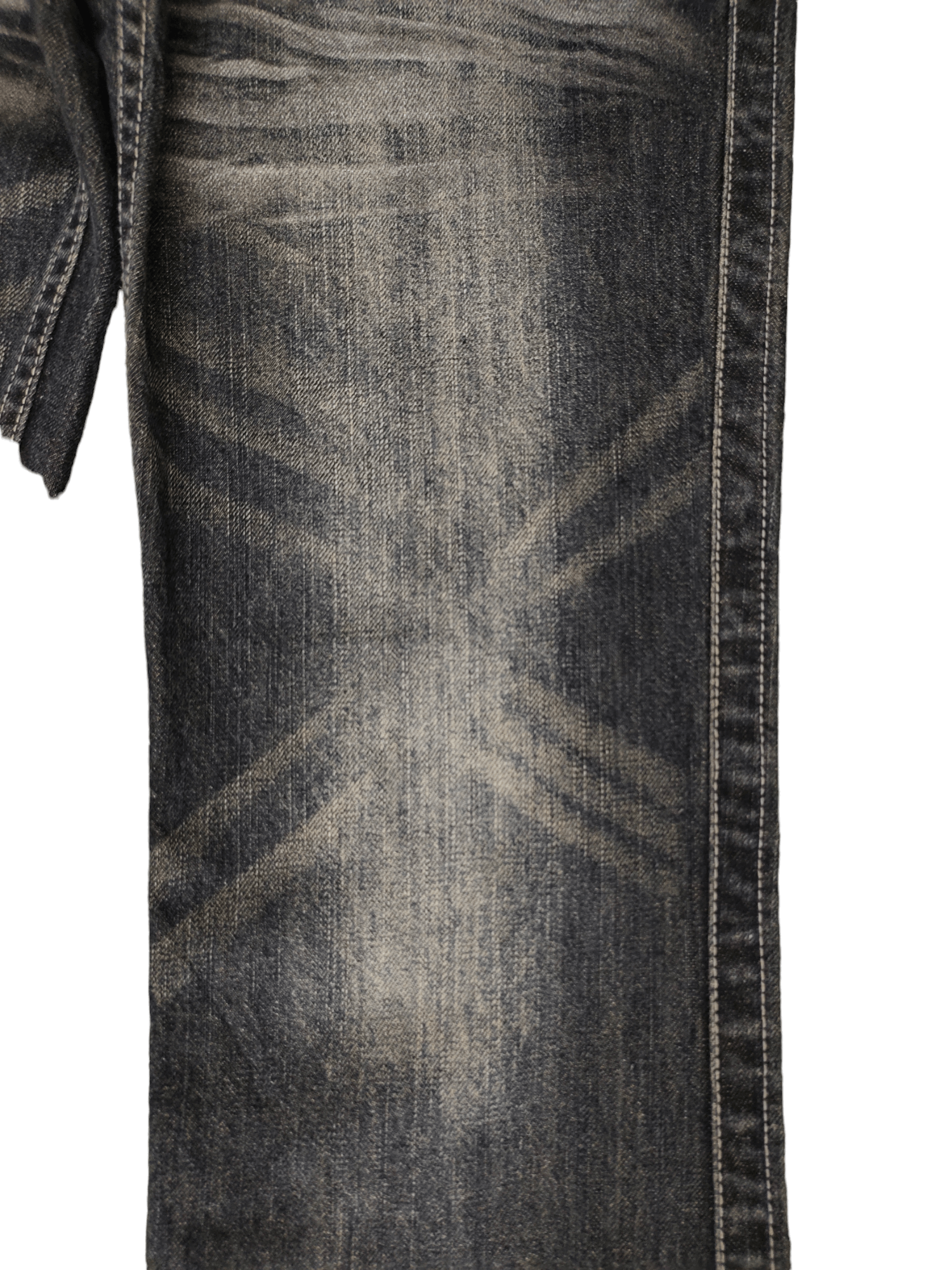 semanticdesign Flare Jeans Semantic Design Distress Faded Bootcut Denim Size US 34 / EU 50 - 6 Thumbnail