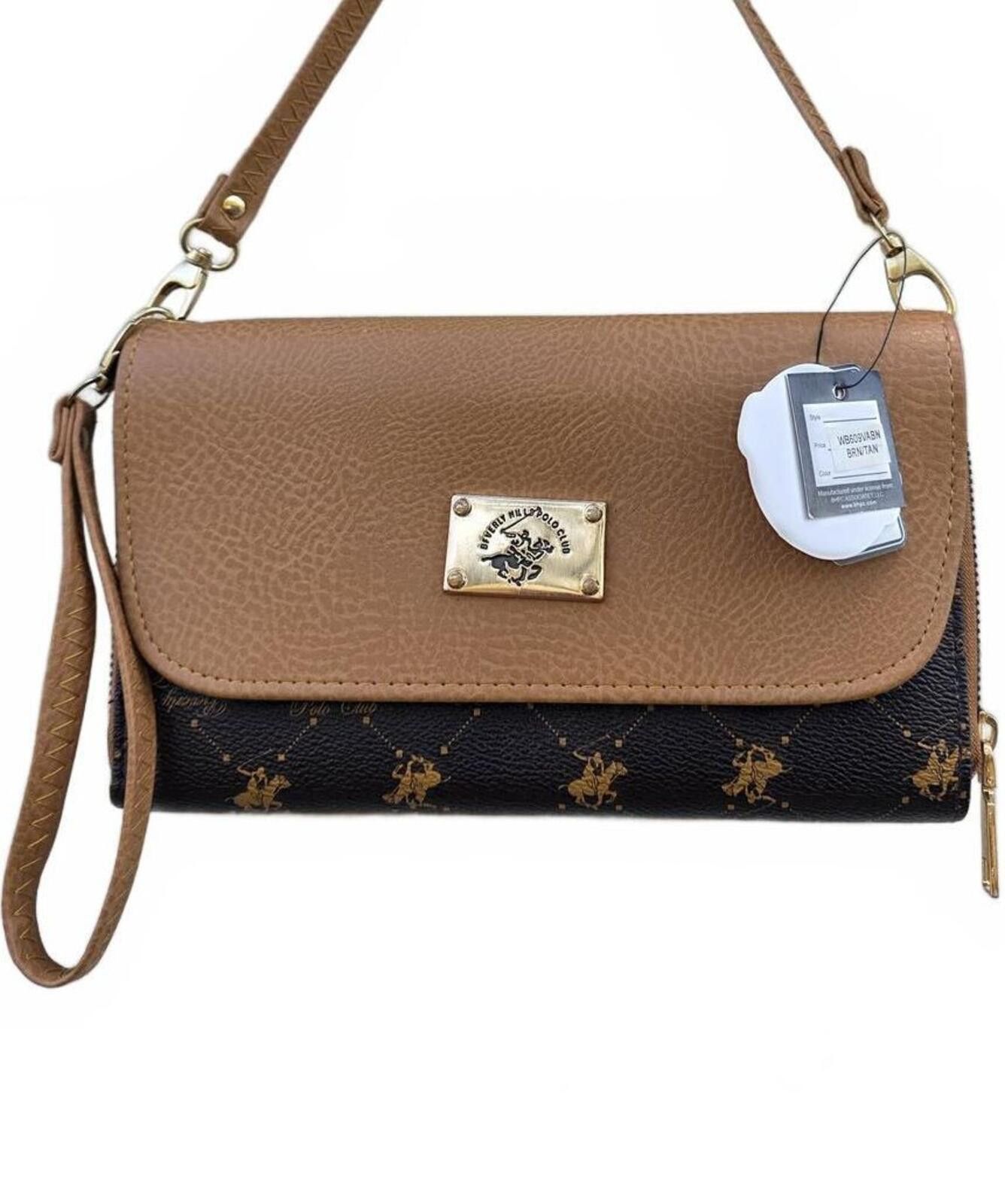 Beverly Hills Polo Club Beverly Hills Polo Club Brown & Black 3-Way Crossbody Bag Size ONE SIZE - 3 Thumbnail