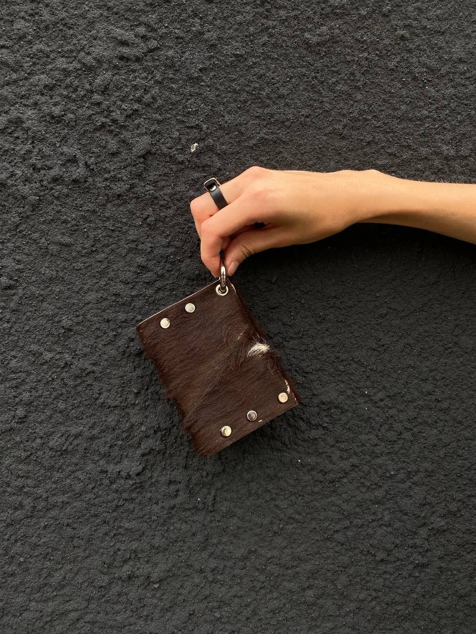 Handmade Cow leather Y2K wallet Size ONE SIZE - 4 Thumbnail