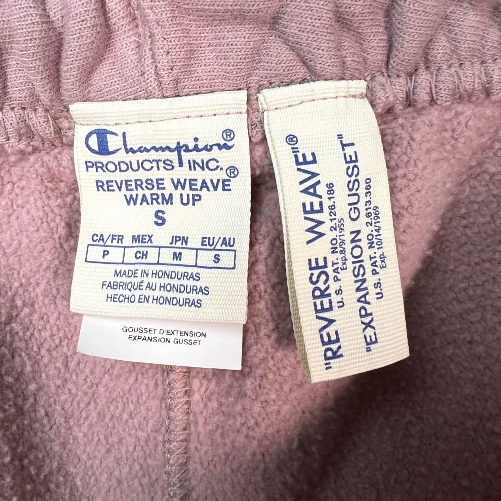 Champion Champion Mens Small Reverse Weave Shorts Pink Cotton Blend Reversible Sweat Adult S/Color Pink Mens Shorts Size US 29 - 3 Thumbnail